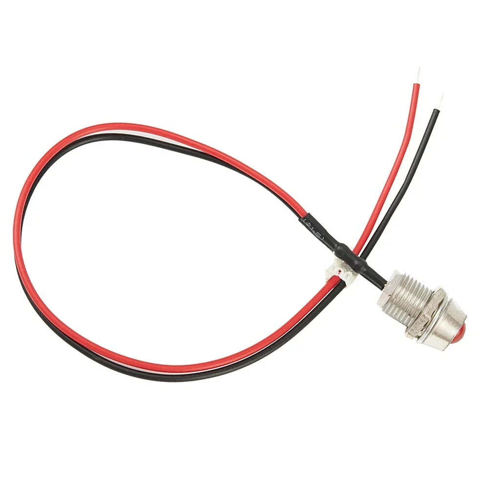 5pcs Set LED Indicator Light Dash Panel Lamp for Car Boat