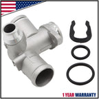 Aluminum Coolant Hose Flange for Audi A4 2.0L/2.0T (2005–2009) 06D121132C