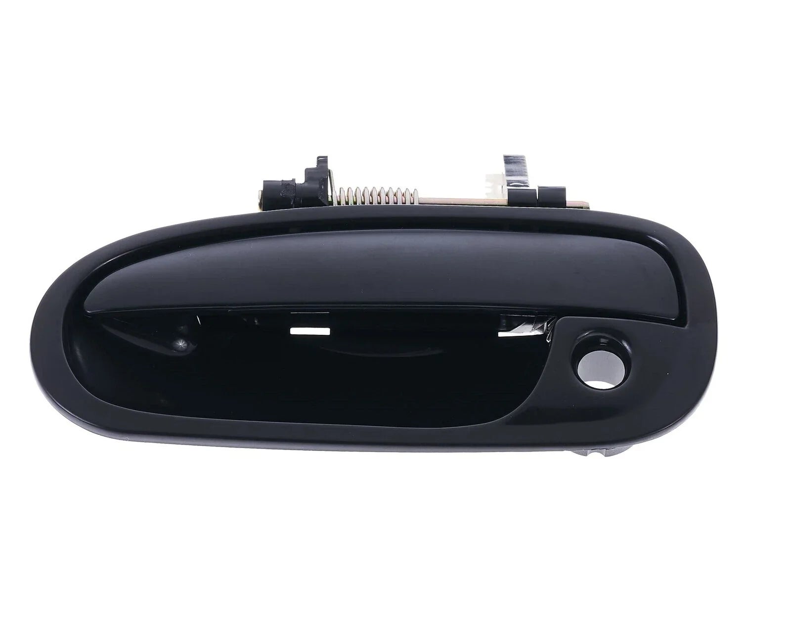 Front Left Outer Door Handle Smooth Black for Honda Civic EK (1996–2000)