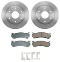 Front Brake Kit for Chevrolet Cadillac GMC (ProACT Pads, Disc Rotors)