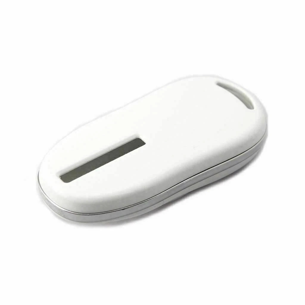 Glossy White ABS Smart Key FOB Hard Shell Cover Case for Tesla Model S (2012-2018)