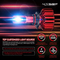 2X NOVSIGHT 9005 HB3 LED Headlight Bulbs for