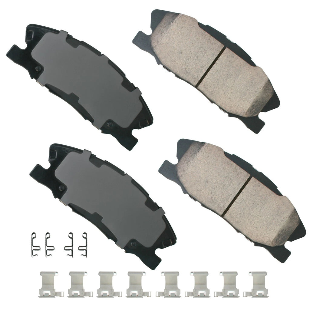 Front Brake Kit 320mm Rotors Akebono Ceramic Pads for Charger V6 (2011–2023)