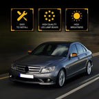Pair Sequential Amber Mirror Light Lamps for Mercedes Benz Vito W639 (2008–2014)