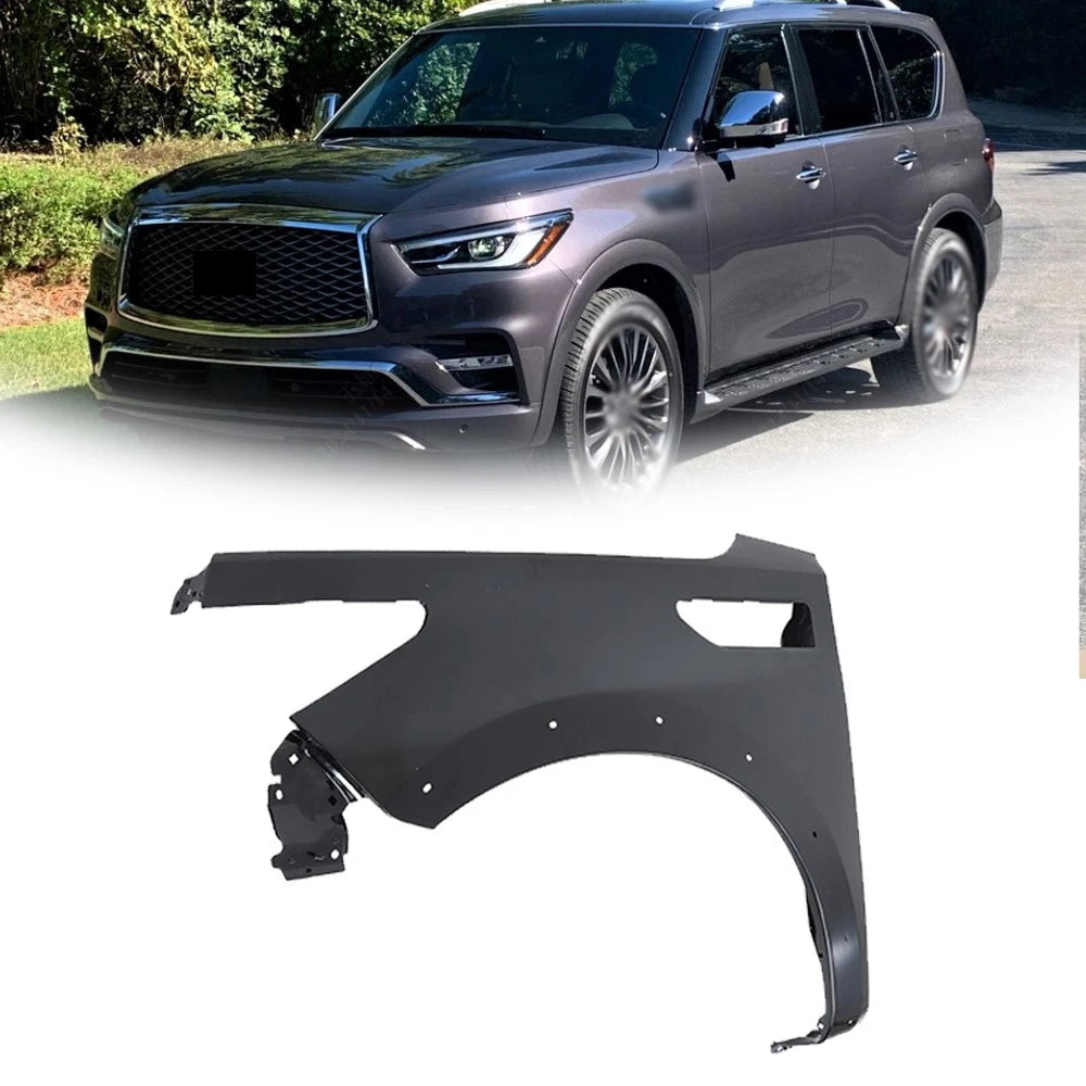 Fender for Infiniti QX80 (2018â2022) Front Left Driver Side Primed Steel