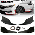 Set of 4 Bumper Lip Splitters for Honda Accord Sedan (2016–2017)
