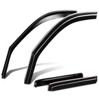 4-Piece In-Channel Wind Rain Side Window Visors for Toyota Tacoma (2016–2023)