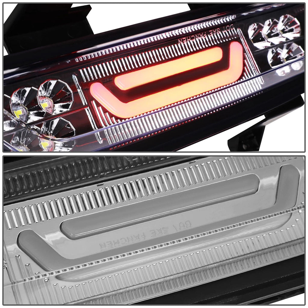 LED Bar Lower 3rd Tail Brake Light Reverse Lamp for Ford Mustang (2015–2018)
