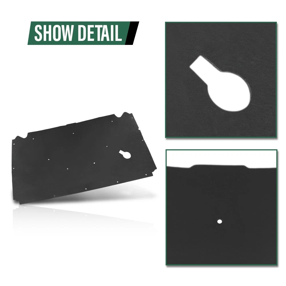 Hood Insulation Pad with Clips for Jeep Grand Cherokee (1993–1998)