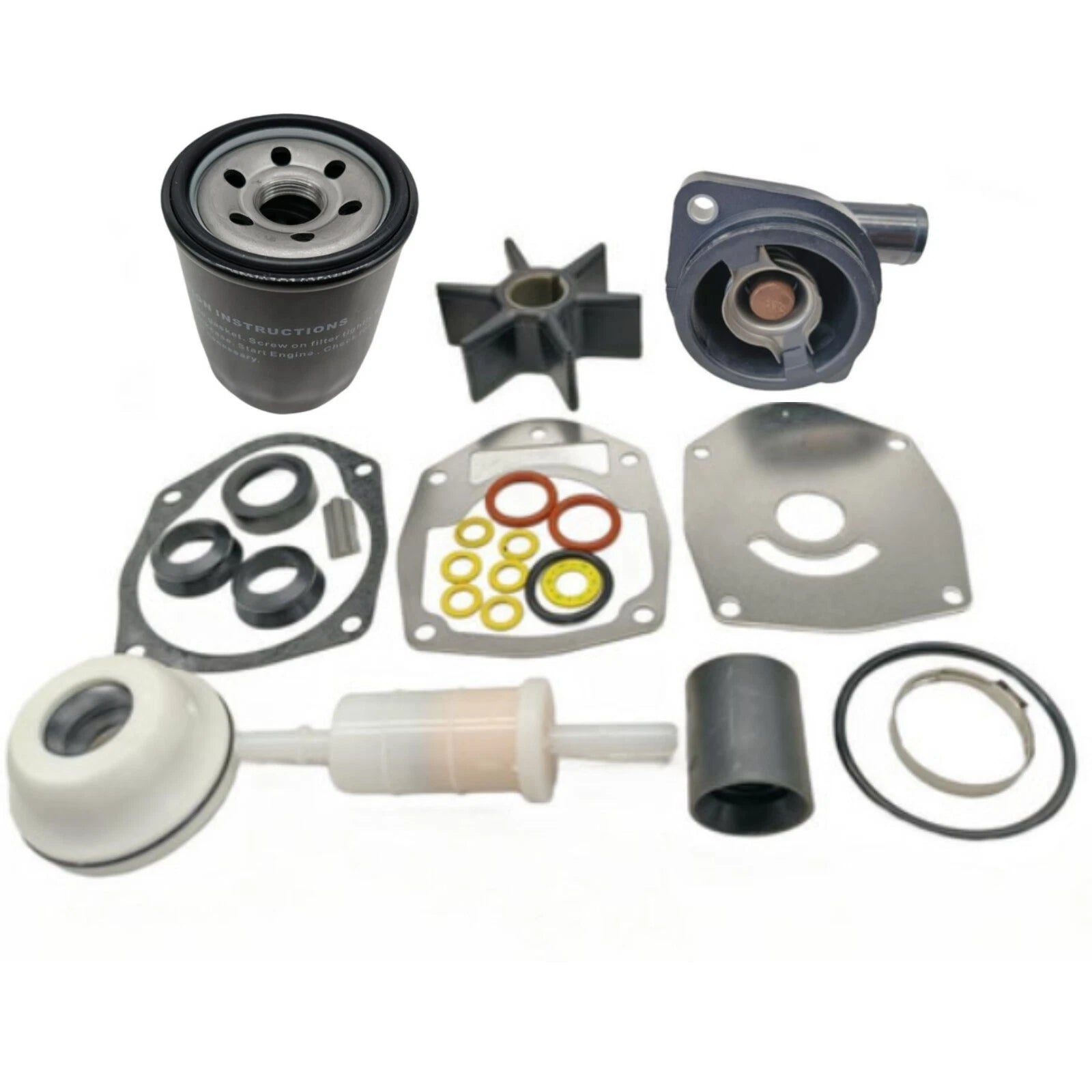 Engine Maintenance Kit for Mercury 75-115 HP Four Stroke (2010–2023) 8M0097855 8M0100527