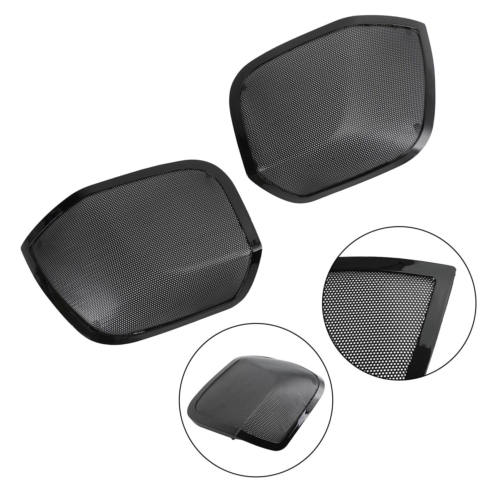 5" x 7" Saddlebag Lid Speaker Grill for Road King Touring Glide (2014–2022)