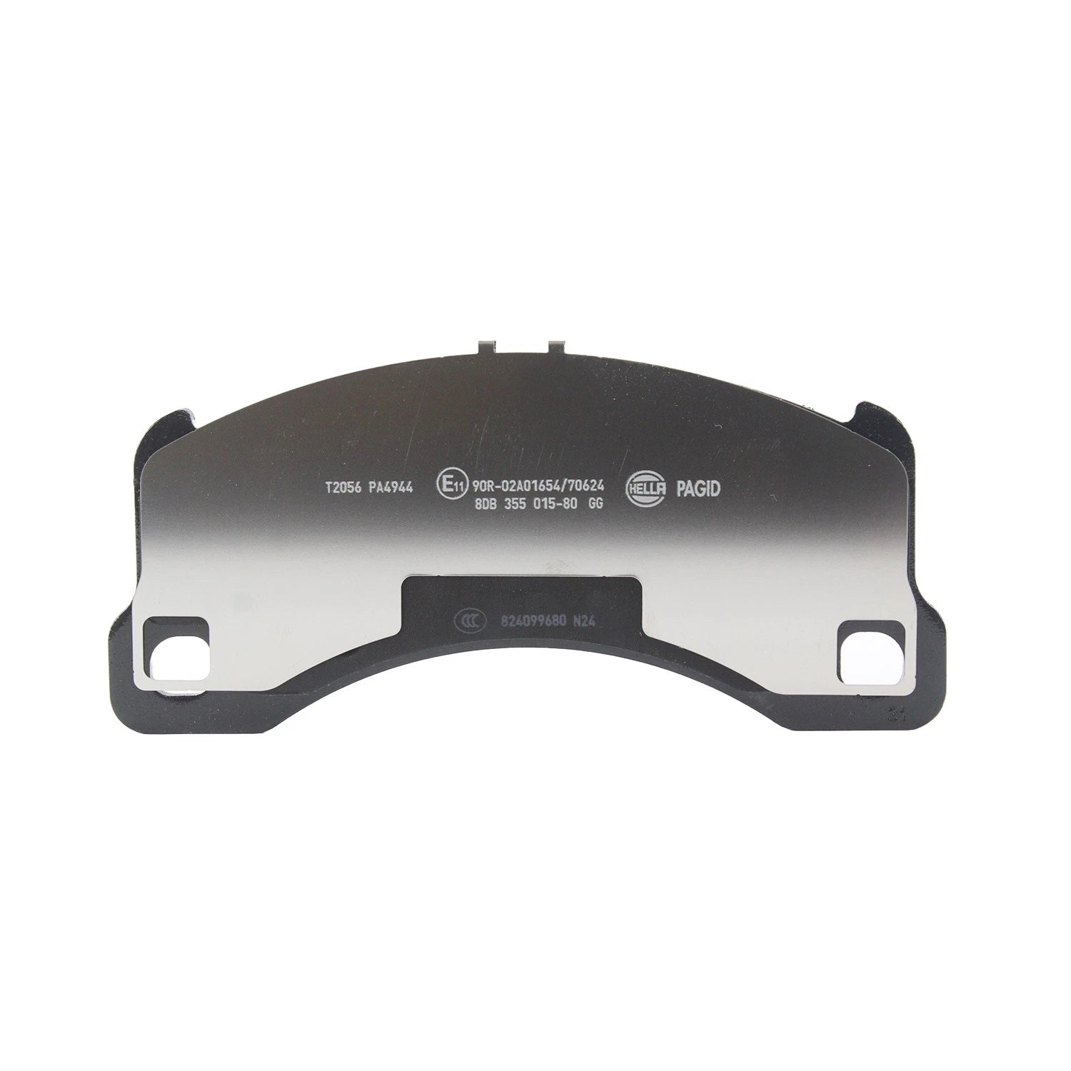 Set of 4 Hella Front Low-Met Disc Brake Pads for Porsche Panamera (2010–2023)