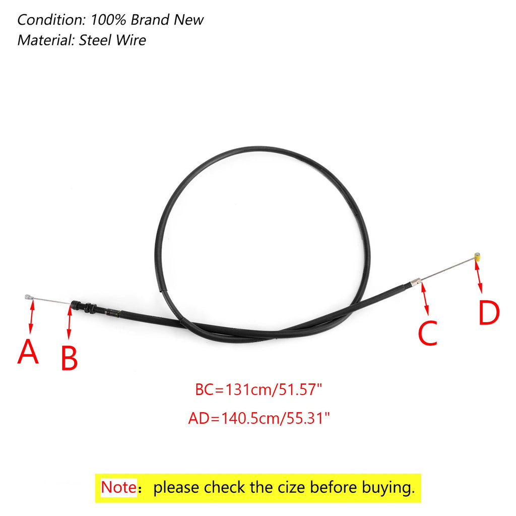 Clutch Cable for Yamaha YZF R1 (2009–2014) - Steel Wire Line