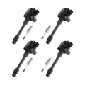 Ignition Coil & Spark Plugs for Honda Fit L4 1.5L (2015–2019)
