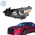 Headlight Assembly for Mazda 3 (2017–2018) Left Driver Side Clear