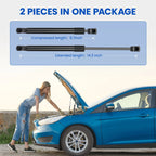 Front Hood Lift Supports for Hyundai Sonata (2015–2017) Sedan 4-Door