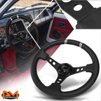 NRG RST-016R-SL 350mm Steering Wheel for Racing Hub Adaptors (Fits 6x70mm)
