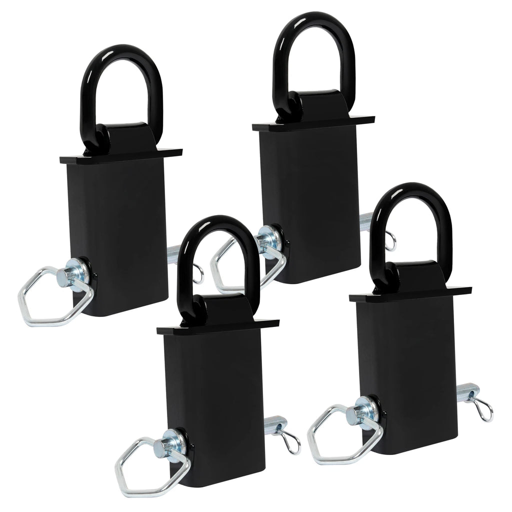 Set of 4 Stake Pocket D Rings for Truck Bed (YYYY–YYYY)