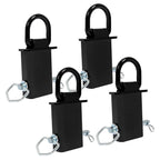 Set of 4 Stake Pocket D Rings for Truck Bed (YYYY–YYYY)