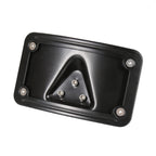 Curved Laydown License Plate Mount Bracket for Harley Dyna Softail Sportster