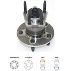 Wheel Hubs for Chevrolet Malibu (2004–2012) Rear Left Right with Bearing