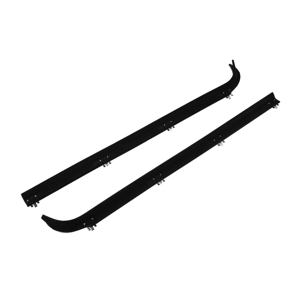 Set of 4 Inner Outer Weatherstrip Window Sweep Seals for Ford F150 F250 F350 