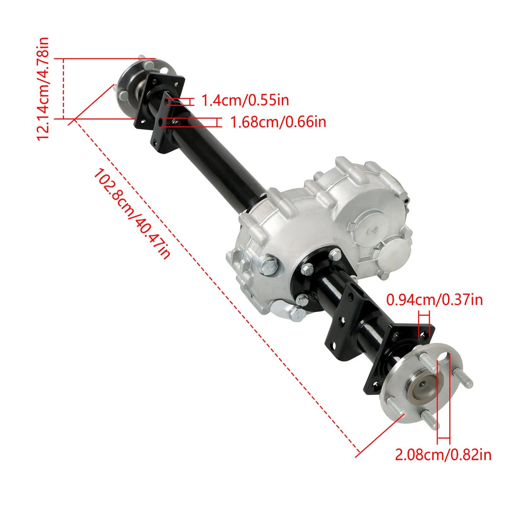 Rear Transaxle Assembly for Club Car Golf Cart DS Precedent (2000–2023)