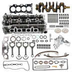 Cylinder Head Gasket Kit + Crankshaft Set + Timing Chain for 2AZFE 2.4L