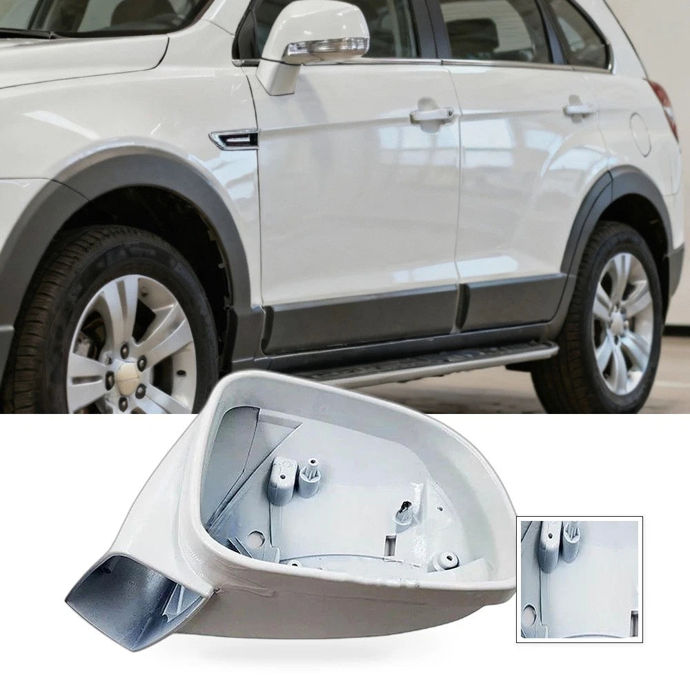 Rearview Mirror Frame for Chevrolet Captiva (2007–2017) Driver Left White