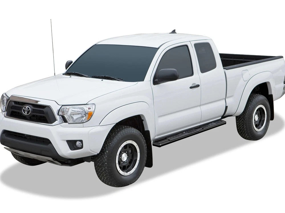 Black Nerf Bar Running Boards for Toyota Tacoma (2005-2023)
