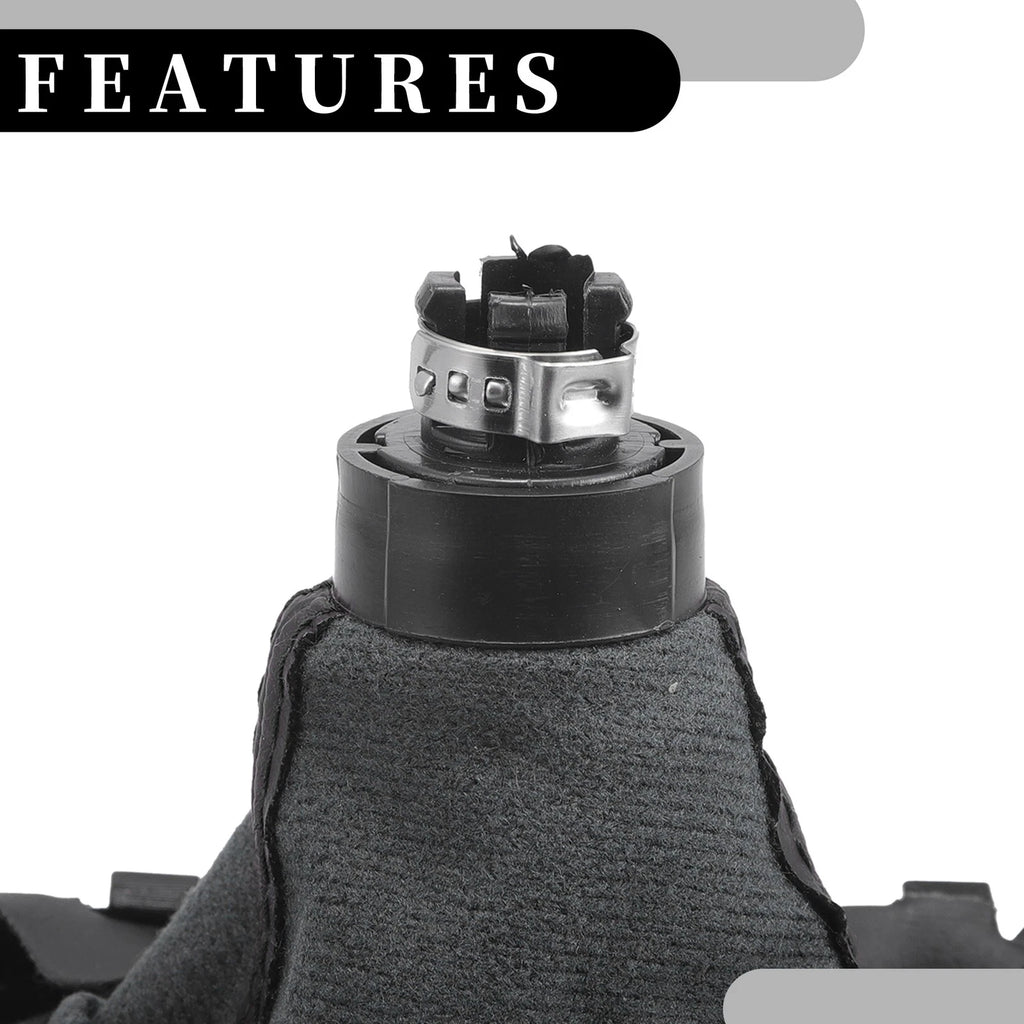 6 Speed Gear Shift Knob with Dust Cover for Audi A6 C6 4F (2004–2008)