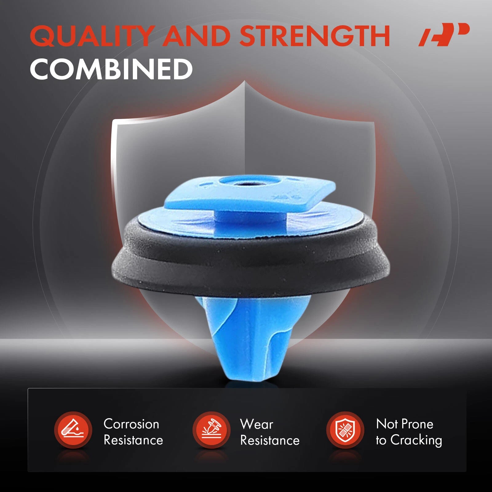 20Pcs Nylon Fender Wheel Moulding Clip for Jeep Renegade (2015–2023)