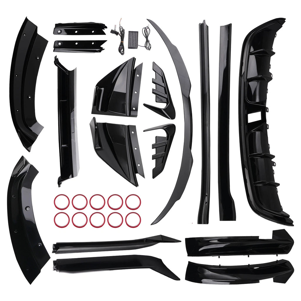 Full Body Kit for Tesla Model 3 (2024–2025) - Rear Diffuser, Skirts, Lip, Spoiler