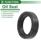 Set of 5 Oil Seal TG4 Lip Seal Ring NBR Rubber 30x42x10mm