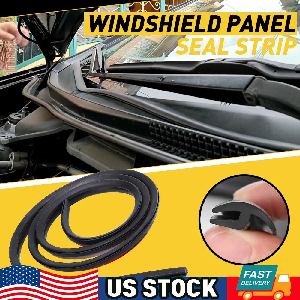 Rubber Windshield Seal Strip for Ford (YYYY–YYYY)