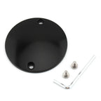 Black Domed Points Covers for Harley Softail Bigtwin