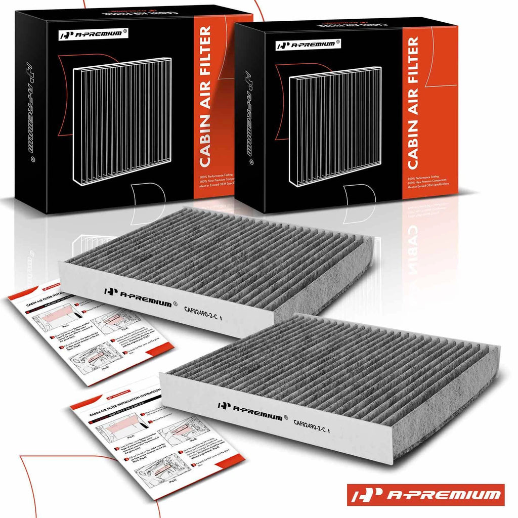 2X Activated Carbon Cabin Air Filter for Honda CR-V (1997–2001)