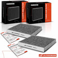 2X Activated Carbon Cabin Air Filter for Honda CR-V (1997–2001)