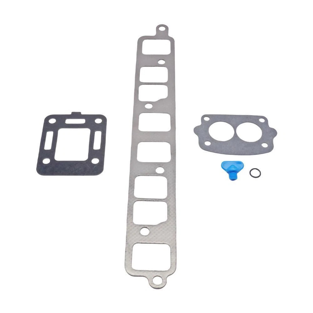 2X Exhaust Elbow Gasket Kit for Mercruiser GM 181 CID (1968–1982)