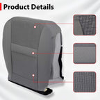 Front Driver Bottom Side Seat Cover for Dodge Ram 1500 (2006–2010)