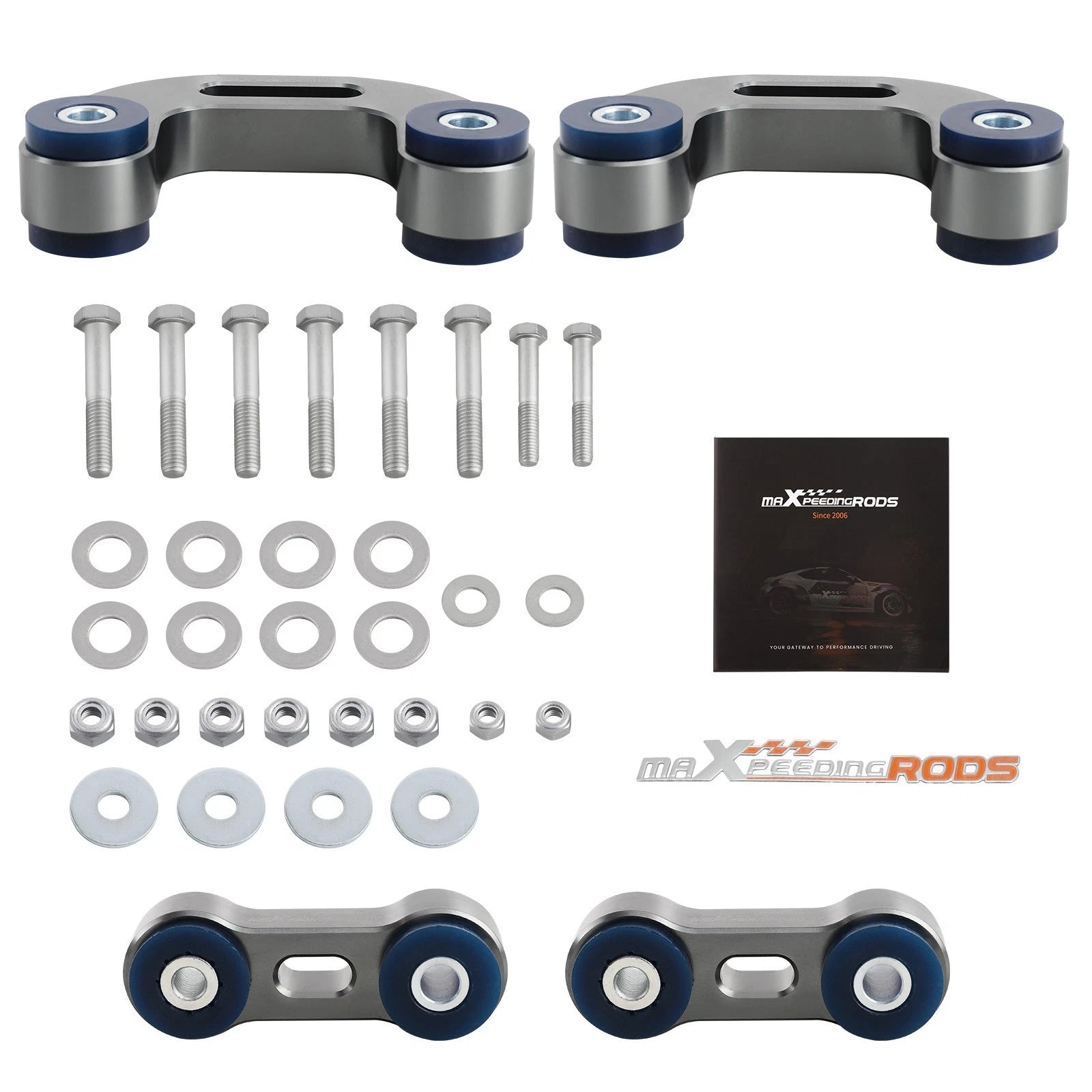 Set of 4 Front & Rear Sway Bar Links for Subaru Impreza WRX (1993–2007)