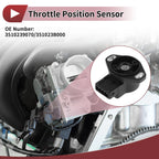 Throttle Position Sensor for Hyundai Santa Fe 3.5L (2003–2006) No.3510239070
