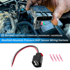 Manifold Pressure Sensor with Connector for Chrysler Dodge (2005–2010)