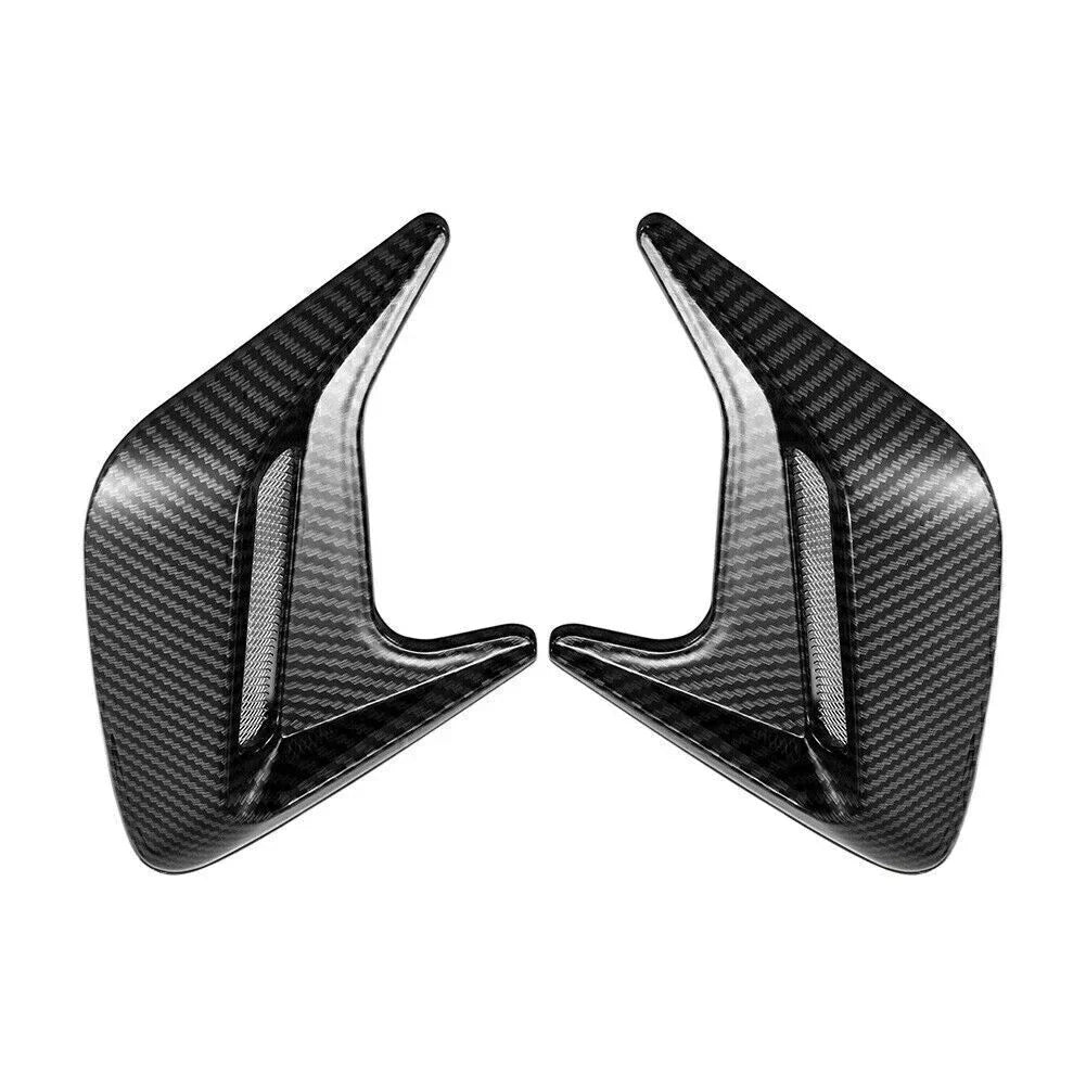 Carbon Air Flow Intake Scoop Vent Cover for Car Hood Decoration
