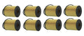 Set of 8 Engine Oil Filters HU932/6N for Audi A8 Q7 Porsche Cayenne VW Golf