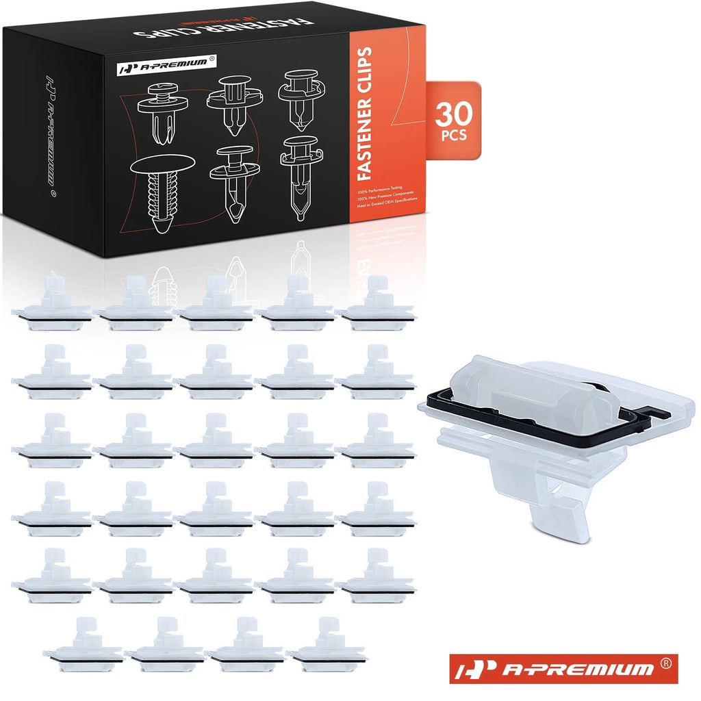30Pcs Nylon Door Sill Clips for Mercedes-Benz W204 (2007–2014)