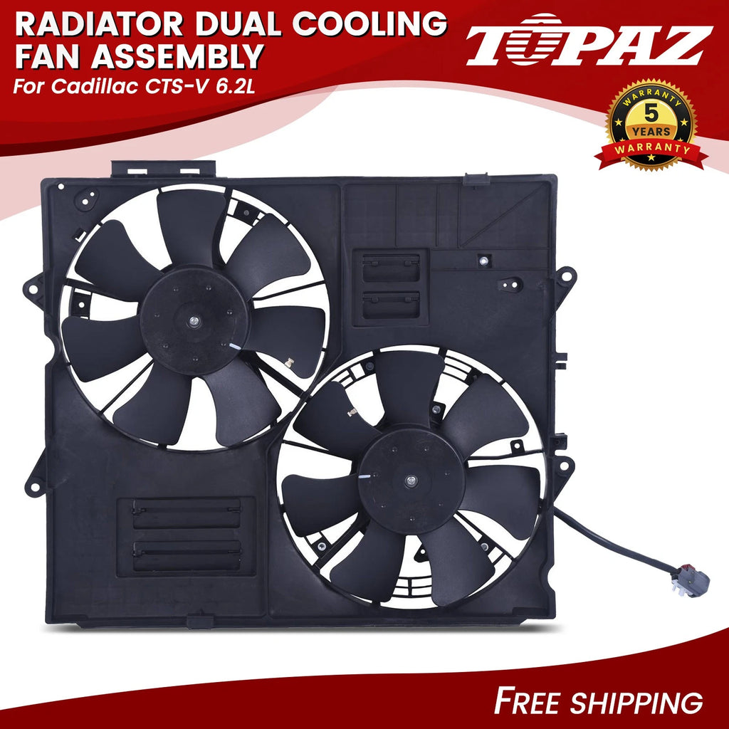 Dual Cooling Fan Assembly for Cadillac CTS-V (2009–2015)