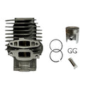 44MM Aluminum Alloy Cylinder for 041AV Chainsaw (with Valve & Rubber Rings)