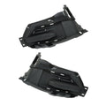 2X Black Fog Light Cover Trims for Ford Explorer (2020–2022)