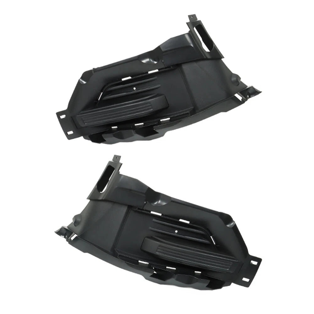 2X Black Fog Light Cover Trims for Ford Explorer (2020–2022)